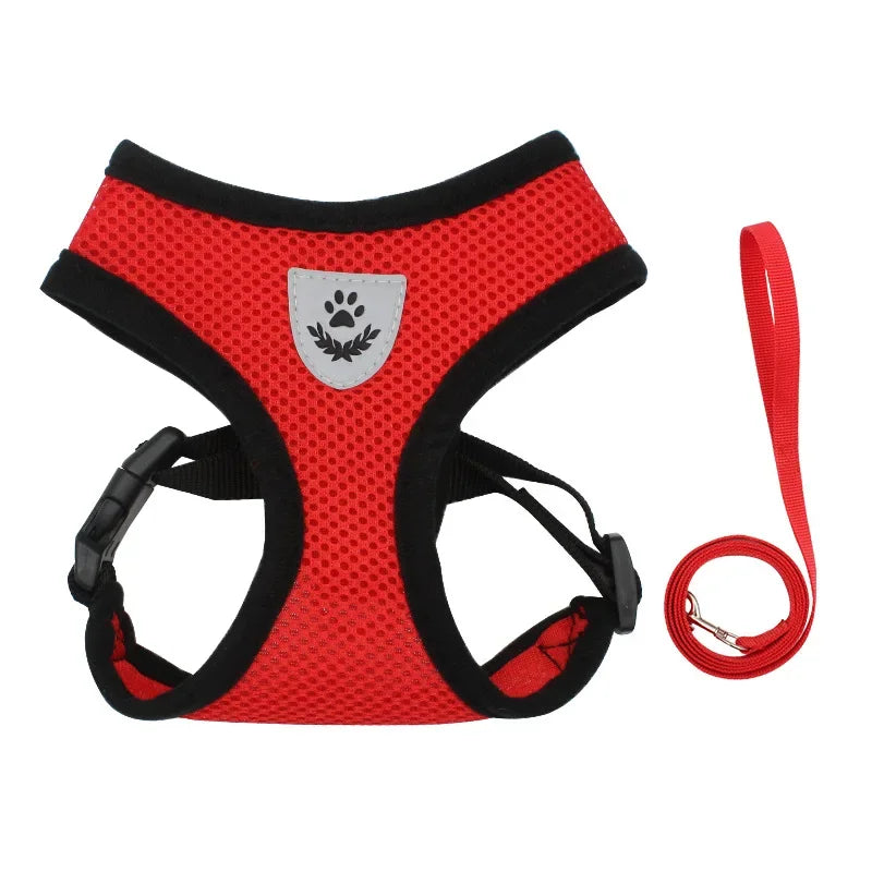 Breathable, Reflective Dog Harness