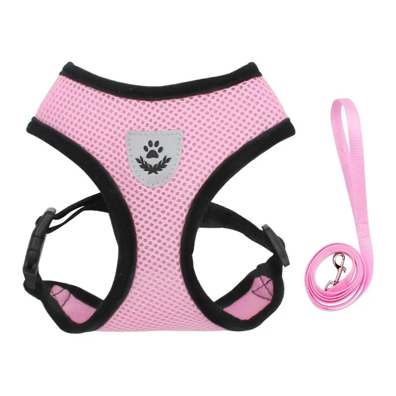 Breathable, Reflective Dog Harness
