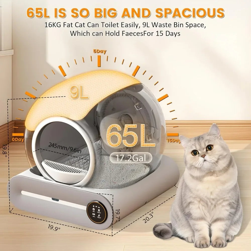Self Cleaning Cat Litter Box