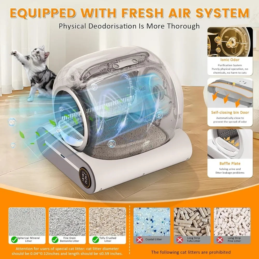 Self Cleaning Cat Litter Box