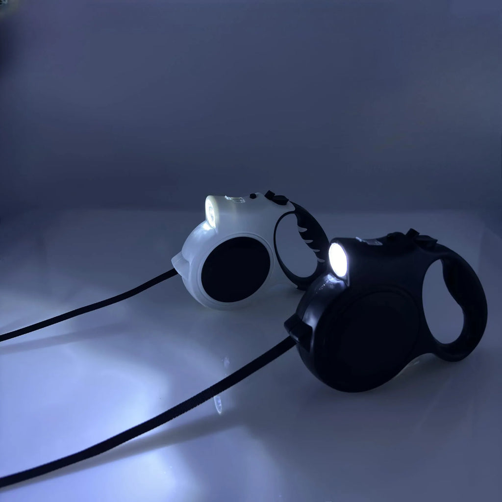 Retractable Dog Lead / Leash with Torch / Flashlight