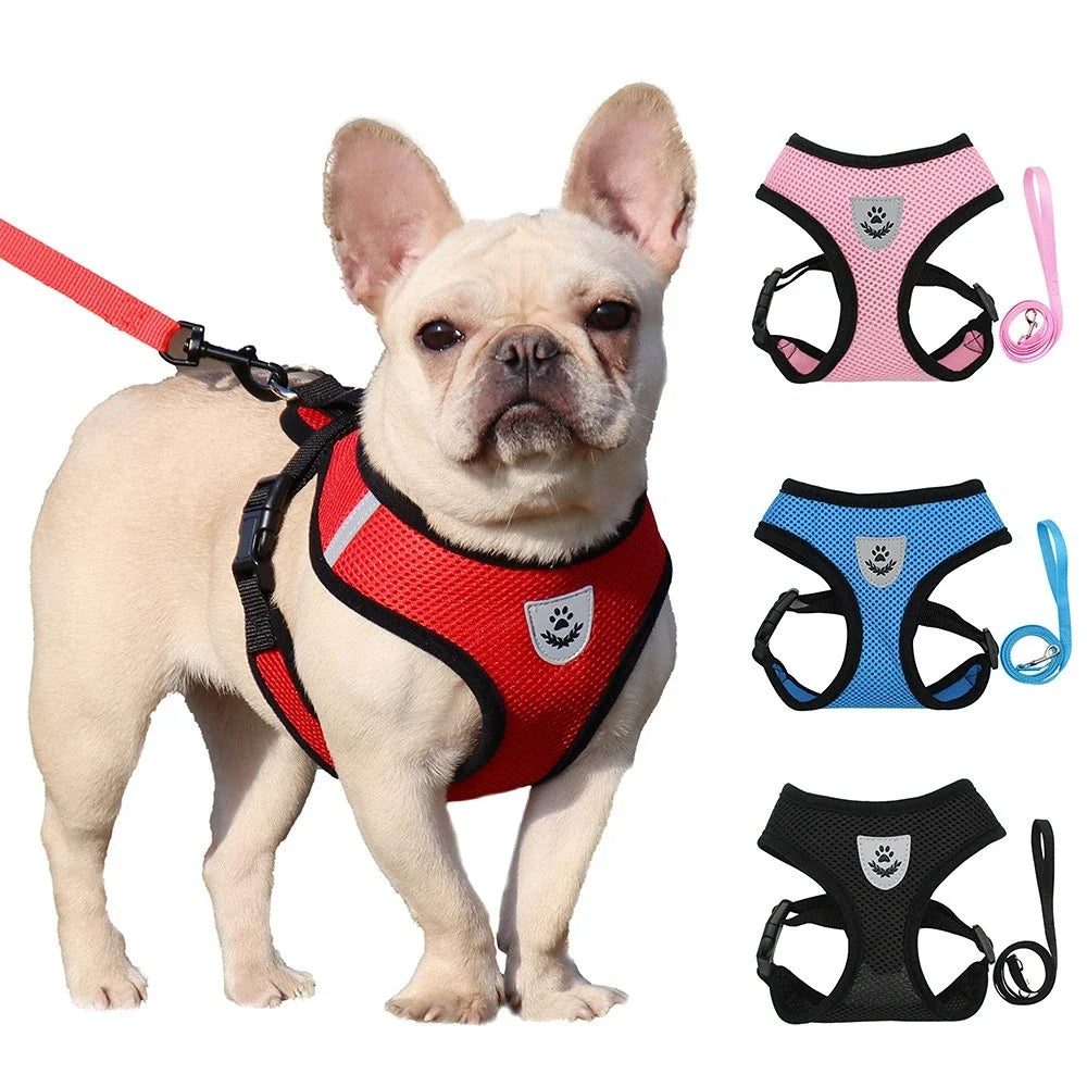 Breathable, Reflective Dog Harness