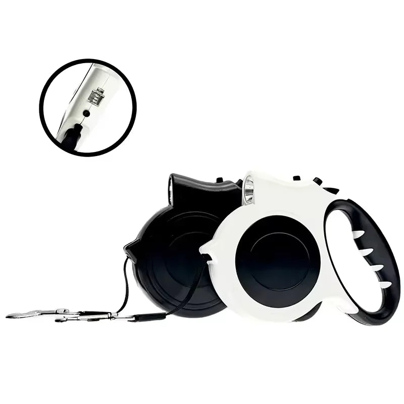 Retractable Dog Lead / Leash with Torch / Flashlight
